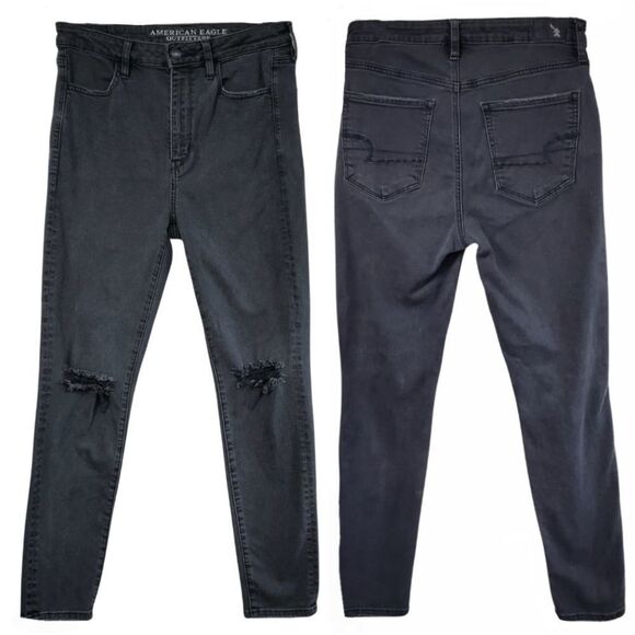 American Eagle Outfitters Denim - American Eagle super hi-rise jegging, Super Stretch - Women's 8 Short Inseam